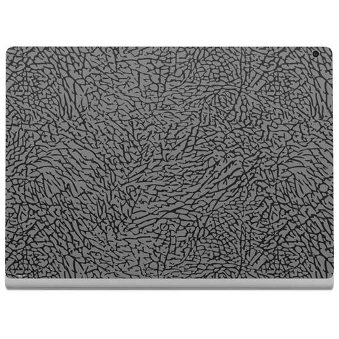 Elephant Print Grey Surface Book 2 13.5in Skin